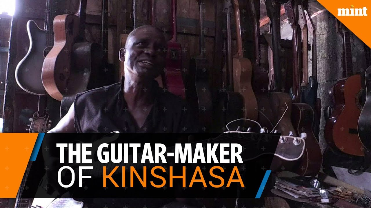 The guitar-maker of Kinshasa: Father of a unique sound - YouTube