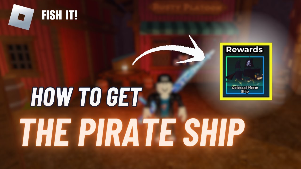 INSANE SHIP UNLOCKED! - how to get the Colossal Pirate Ship in Fish It Roblox update
