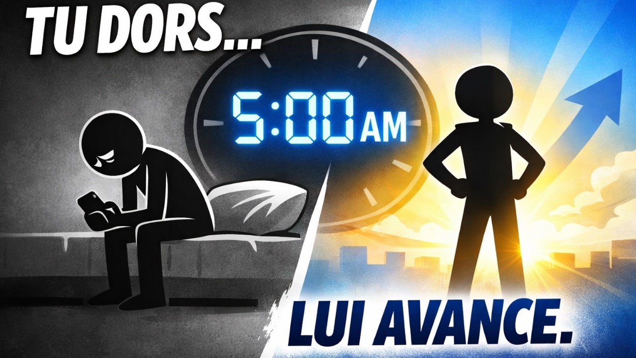 Le secret de 5 h du matin (Une habitude qui a changé la vie d’un homme)