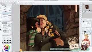 Speed Drawing: Hogwarts AU part 1 by kamidog 132 views 9 years ago 10 minutes, 5 seconds