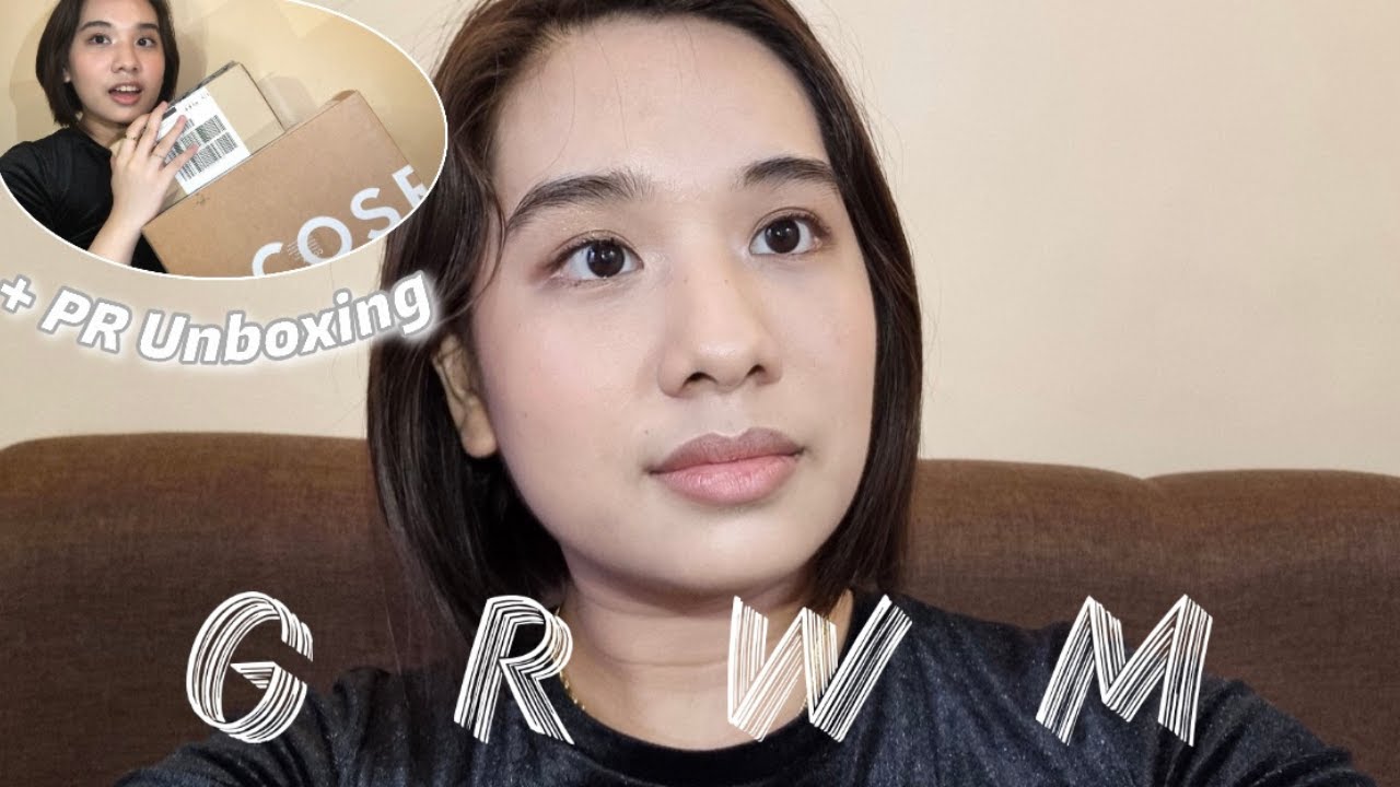 GRWM ♡ + PR UNBOXING! 📦 (PADALA HAUL)