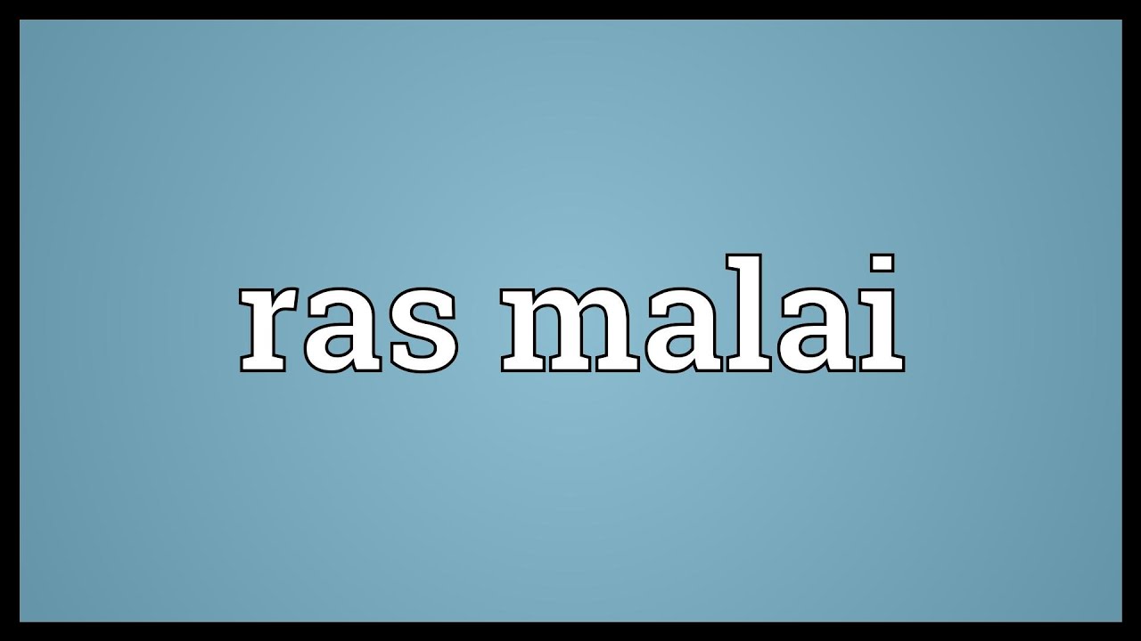 Ras malai Meaning - YouTube