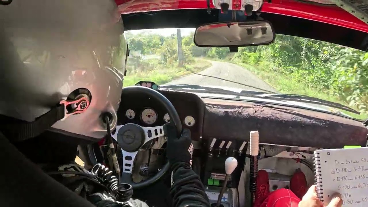 Rallye  Midi Toulousain 2025 - ES3 RIVIERE Marc - PENA Gerald - OPEL Manta F2000 - 39° Scratch