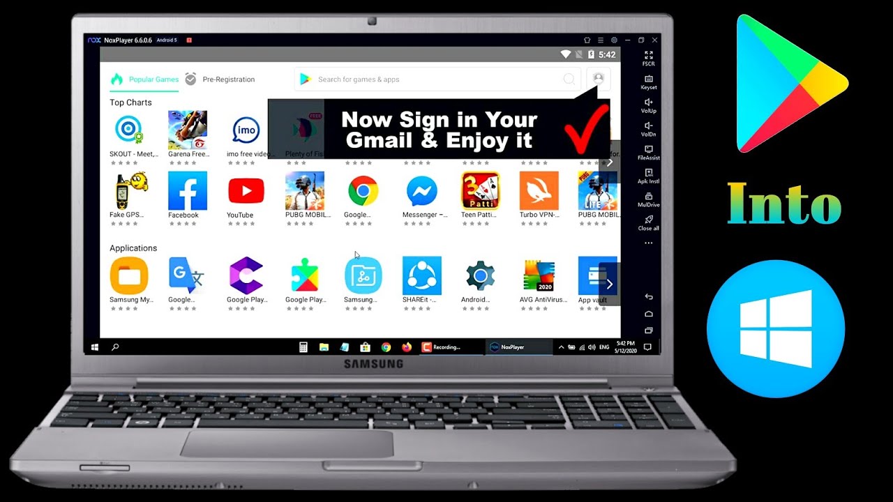 How To Install Google Play Store App On Pc Or Laptop Youtube