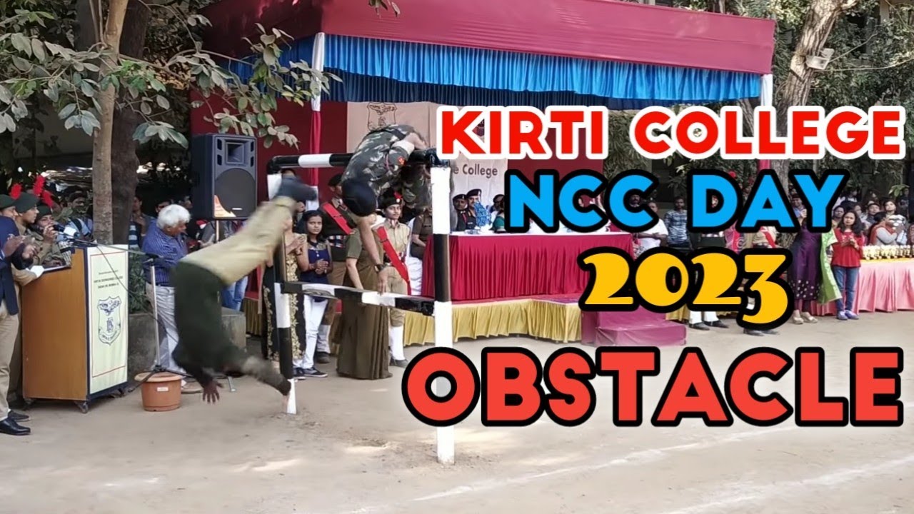 Obstacles Training | Kirti College | Rushi Panchal Creation | NCC DAY 2023 | Officer Training