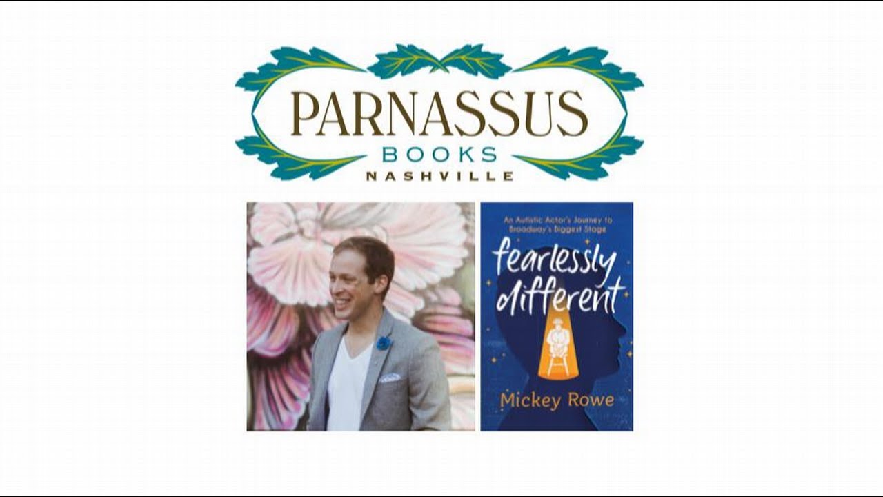 Mickey Rowe, author of Fearlessly Different, in conversation with Colin Peterson and Emelyne Bingham