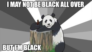 BLACK - Pick Up Line Panda