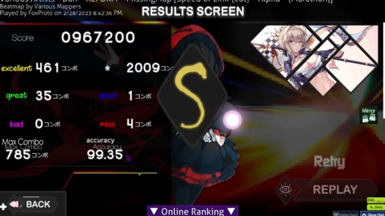 Speed of Link (cut) Alpha Stamina 99.35% - osu!mania - YouTube