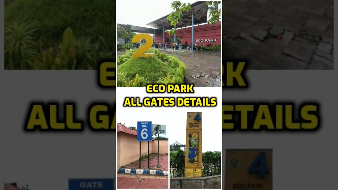 Eco Park all gates information. #EcoParkKolkata #EcoPark #ecoparkgate1 #EcoParkGate2 #EcoParkGate4