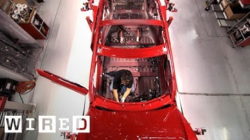 How Tesla Builds Electric Cars | Tesla Motors Part 2 (WIRED)