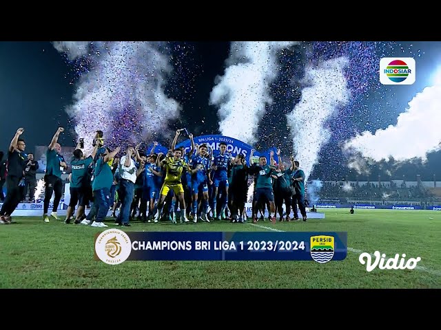 The Champion! Selamat Persib Bandung Keluar sebagai Juara | Championship BRI Liga 1 2023/24 class=