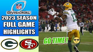 Green Bay Packers vs San Francisco 49ers [FULL GAME] NFC Divisional Playoffs | NFL Playoffs 2024