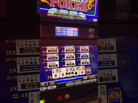 Let's Get 4 Aces With a Multiplier! $2,000 Minimum if We Get it! #videopoker #casinos