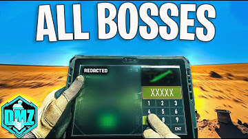 Beating ALL 11 Bosses Solo In DMZ (Not Easy)