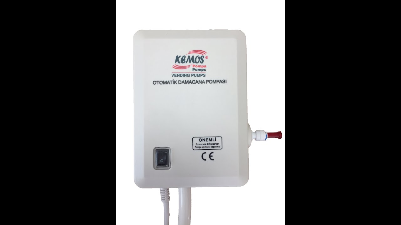 Flojet pompa kutusun da neler çıkıyor ve nasıl monte edilir Amerikan tipi Flojet Buzdolabı tanıtım