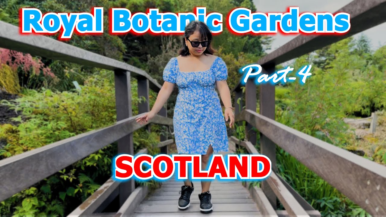 Royal Botanic Garden Edinburgh || Vlogs 2025 || Scotland