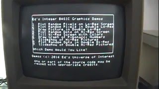 Apple IIe Graphics Demo
