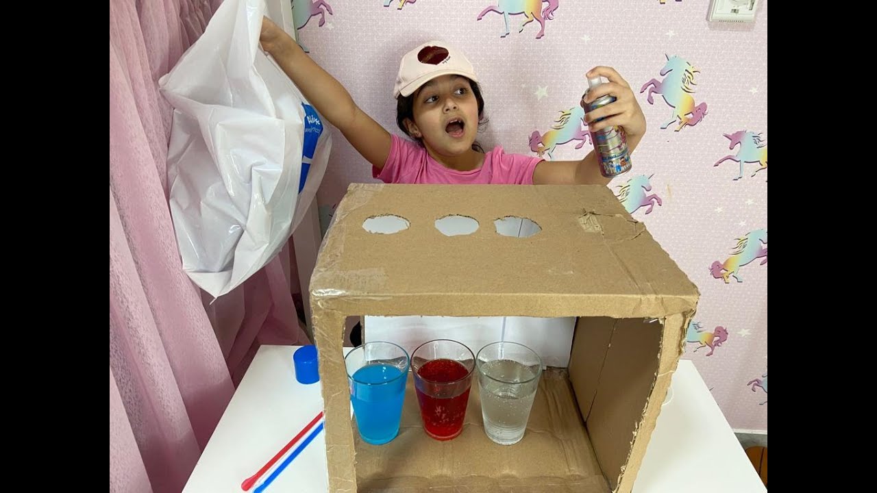 GUESS THE COLOR CHALLENGE |  تحدي احزر الالوان ، شو فو شو كان العقاب 🤪