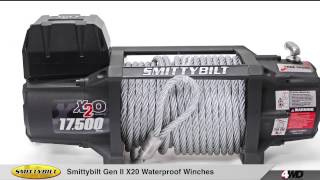 Smittybilt Gen II X2O Waterproof Winches