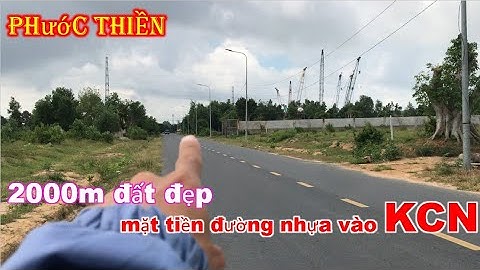 [BÁN] lô đất CÔNG đẹp, mặt tiền đường lớn xã PHƯỚC THIỀN – bất động sản nhơn trạch