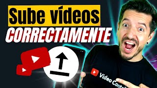 ⛔ ⚠️  No Subas tus Videos como ESTRENO a YouTube