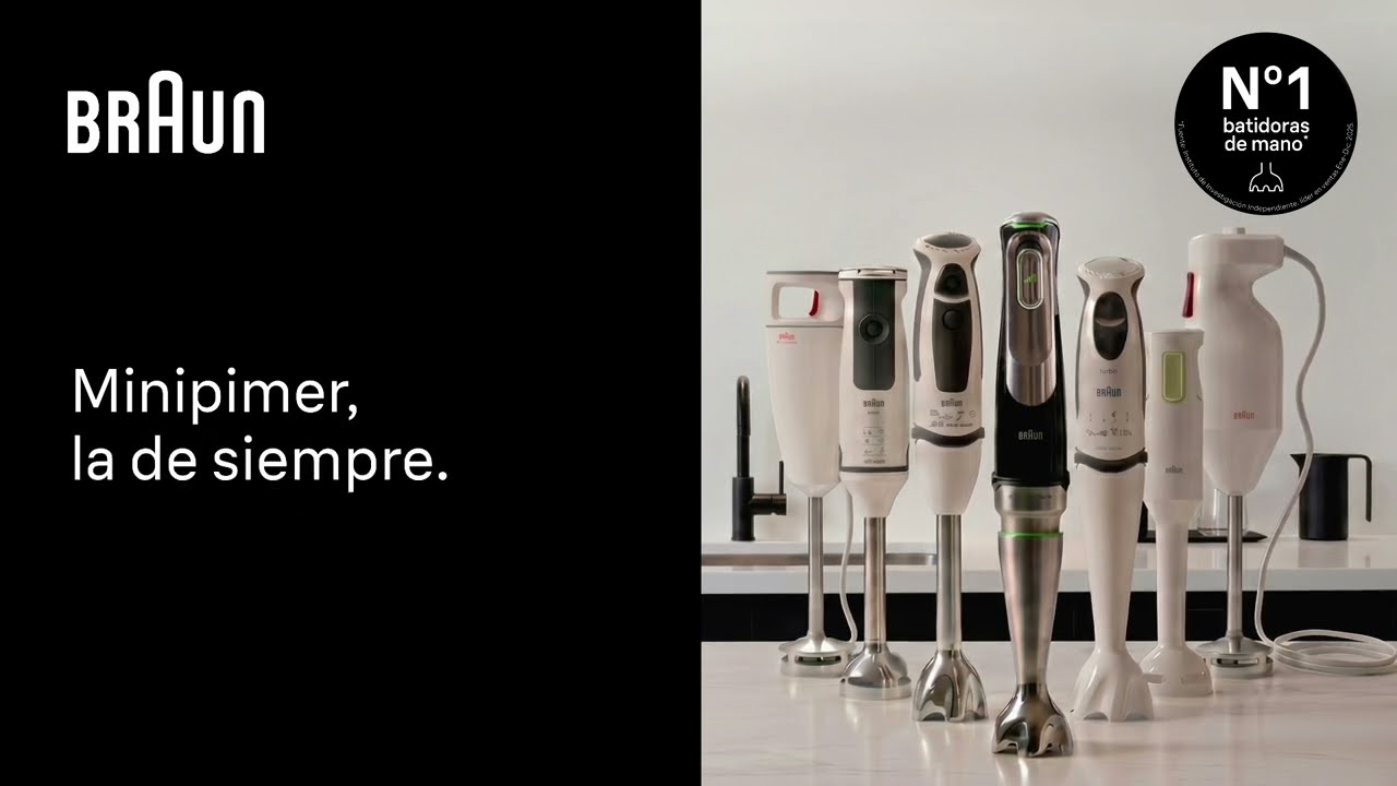 60 años de Braun Minipimer, la primera, la única, la de siempre