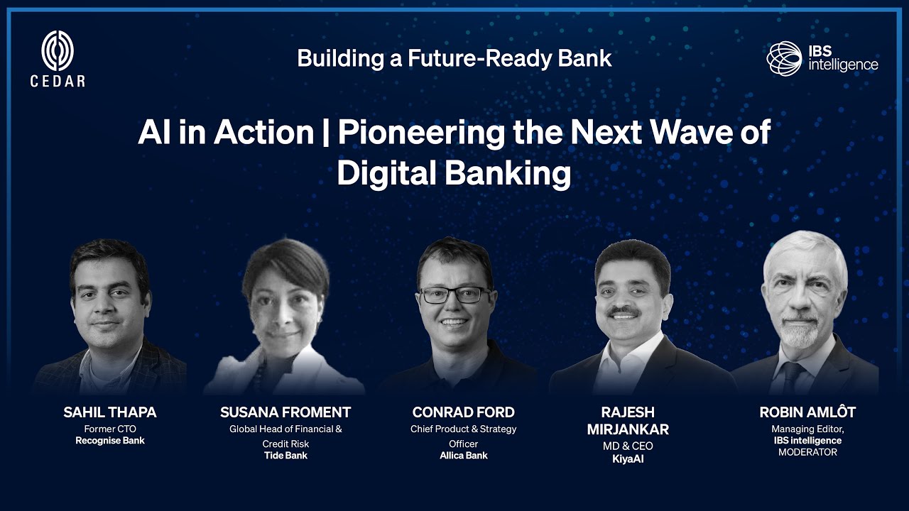 Panel 3: AI in Action – Pioneering the Next Wave of Digital Banking ...
