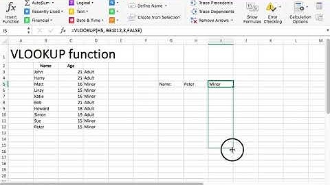 Excel Tutorial 3 - Pearson Office 2016 - Grader Project 2 - VLOOKUP Function