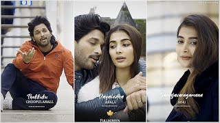 Samajavaragamana Fullscreen WhatsApp Status A Pooja Hegde Status - hdvideostatus.com