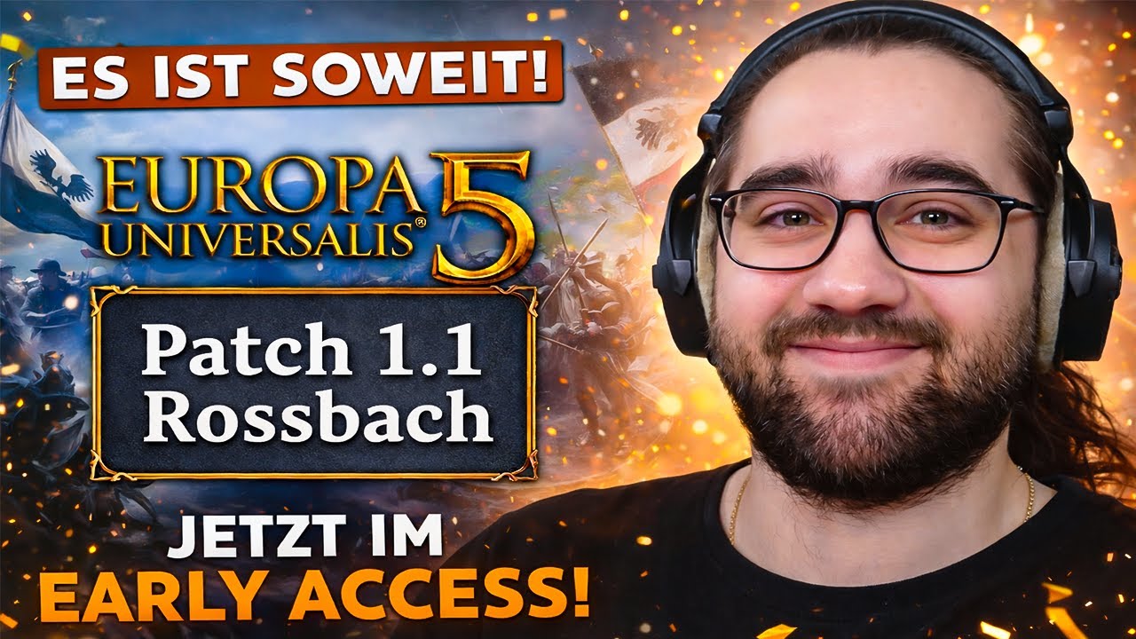 PATCH 1.1 für EU5 AB SOFORT SPIELBAR und es gibt noch mehr neue Features!