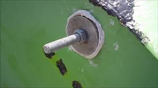 ODay 12 E10 Drain Hole Installation
