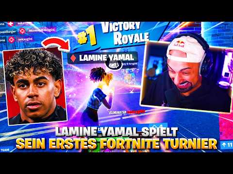 LAMINE YAMAL IS PLAYING A FORTNITE TOURNAMENT AND I'M WATCHING! 🤯😱