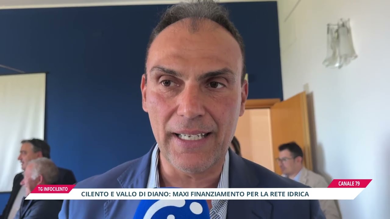 Consac, maxi finanziamento da 46 milioni: rete idrica smart nel Cilento