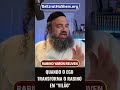 Quando o Ego Transforma o Rabino em “Vilão”  #Torá #Judeu #RabinoYaronReuven