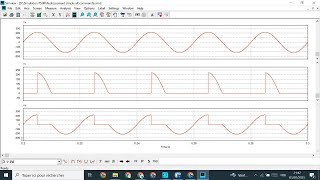 Redressement Commandé Simple Alternance Simulation Et Analyse Sur Psim