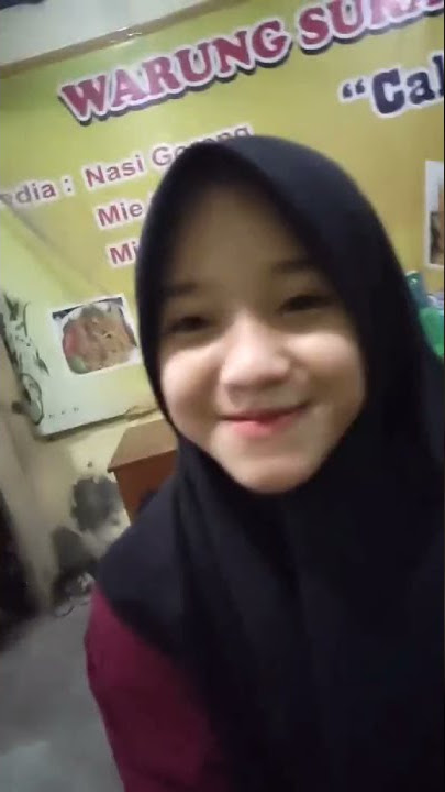 video mentahan halu cewek manis temani makan di warung surmadu