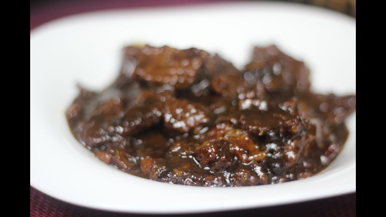 Przepis na: Wołowina duszona w ciemnym piwie