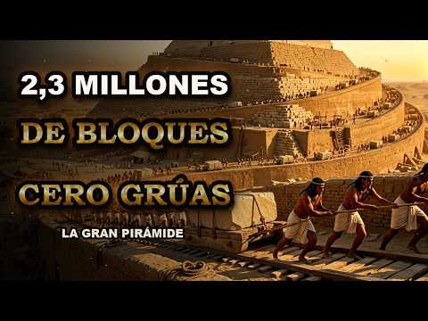 2,3 Millones de Bloques y Ninguna Grúa — Quién Construyó REALMENTE la Gran Pirámide