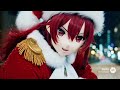 そりで滑り降りる着ぐるみサンタ【AI Kigurumi】