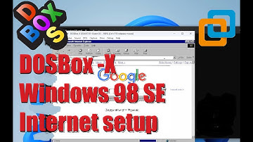 DOSBox-X Internet Setup (Win98SE) using VMware virtual network (VMnet8)