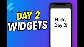 Day 2: Learning Flutter Widgets (MaterialApp & Scaffold) | Learner Vlogs