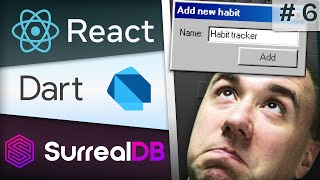 Learning React and Dart 🔴 Habit Tracker Dev Stream #6