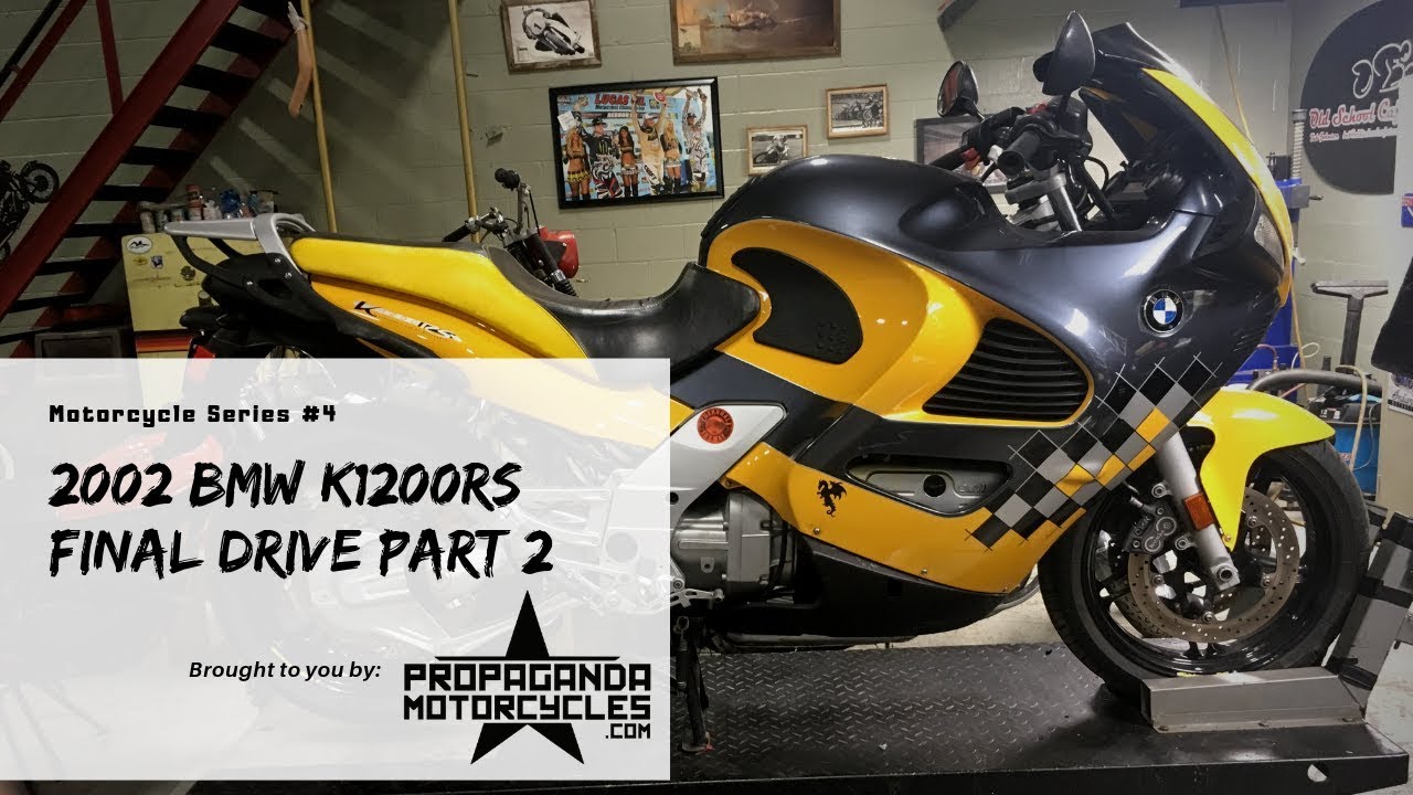 BMW K1200RS Final Drive Part 2 YouTube