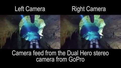 Underwater Cave Mapping using Stereo Vision
