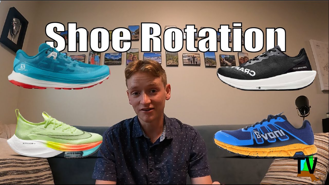 My Running Shoe Rotation: Craft CTM Ultra, Inov8 TrailFly G270, Nike Alphafly...