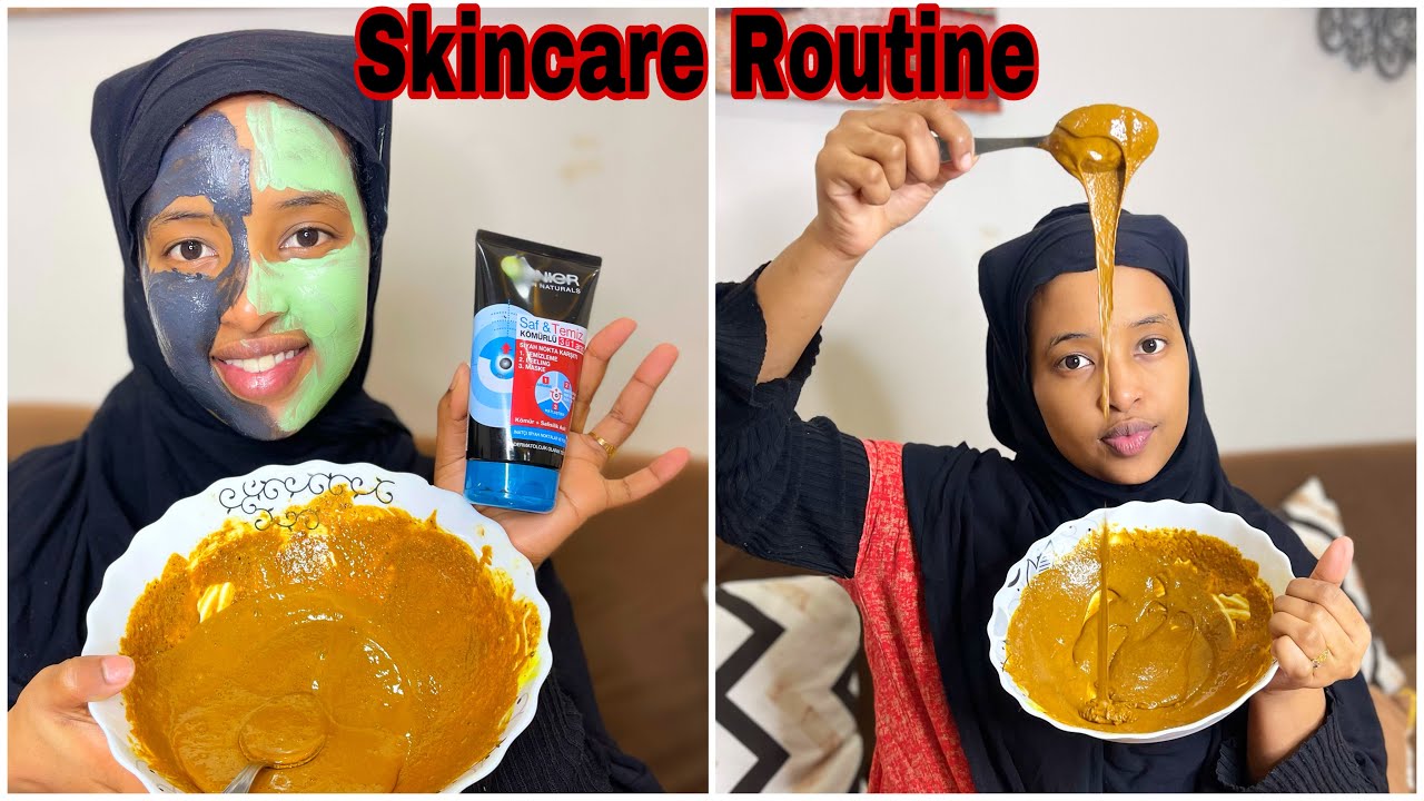 My Weekly Skincare Routine || Nafaqada Madaxa & Jirka Sirta Quruxda Nasra Abtidoon #akramsweets
