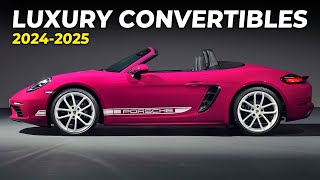 Best Luxury Convertibles for 2024 & 2025
