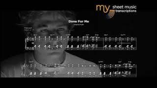 Charlie Puth - Done For Me (Jazz Version Transcription)