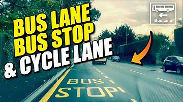 Bus Lane, Bus Stop & Cycle Lane - Driving Lesson