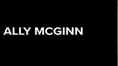 Ally McGinn web ad